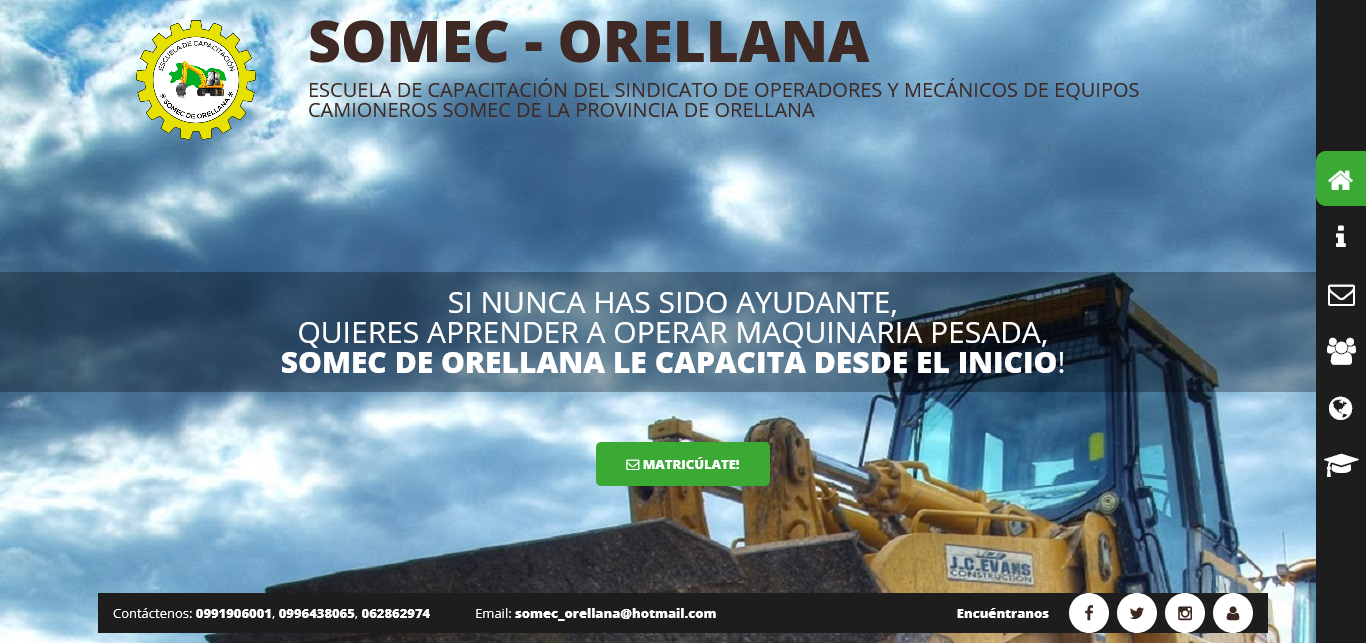 Página Web SOMEC